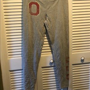 Ohio State gray leggings EUC